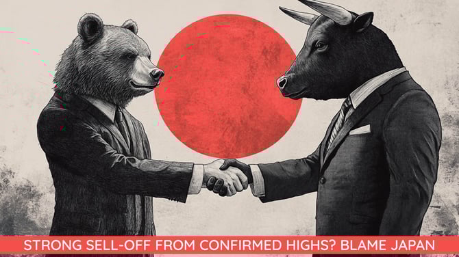 Strong Sell-Off from Confirmed Highs Blame Japan Email Cover