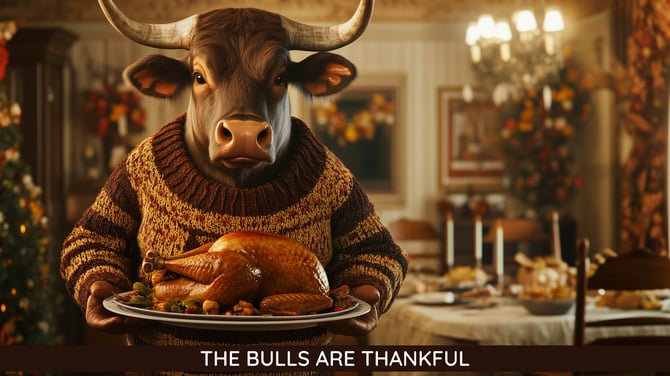 The Bulls Are Thankful-Email Cover